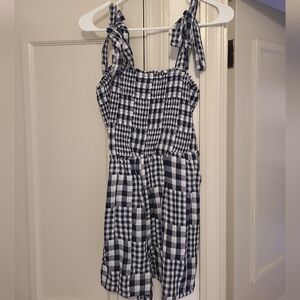 Old Navy gingham romper